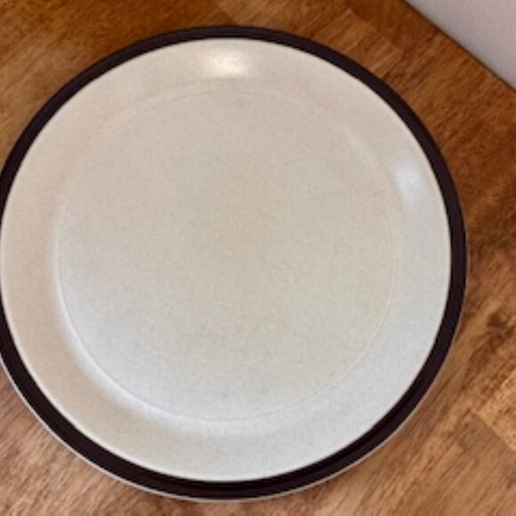 Vintage Doverstone Staffordshire Heather Pattern Serving Plate – 32 cm Stoneware - Picture 3 of 4